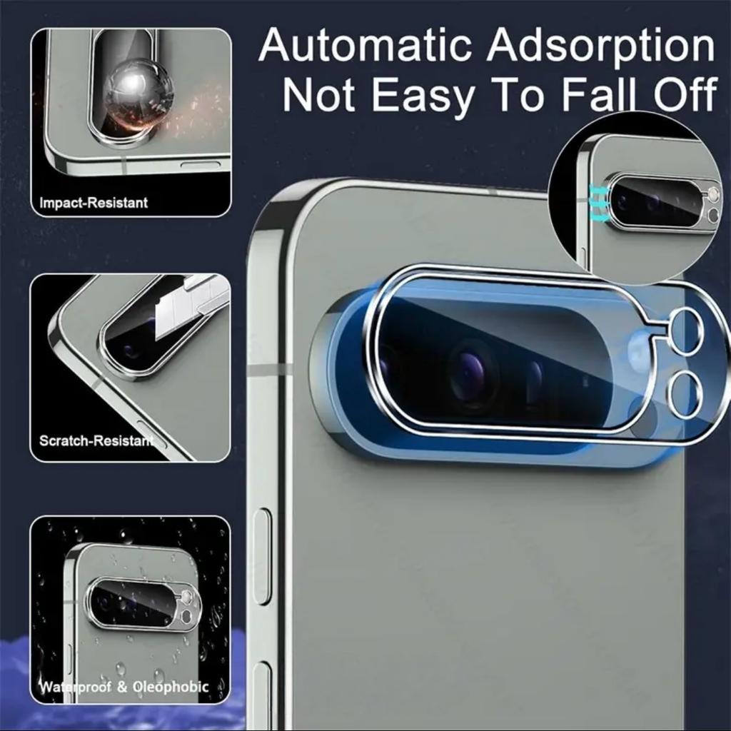 6IN1 Ultra HD Clear Tempered Glass Screen Flim For Google Pixel 10 9 A/Pro XL 8 One-Click Dust/Bubble-Free Installat Protect Kit