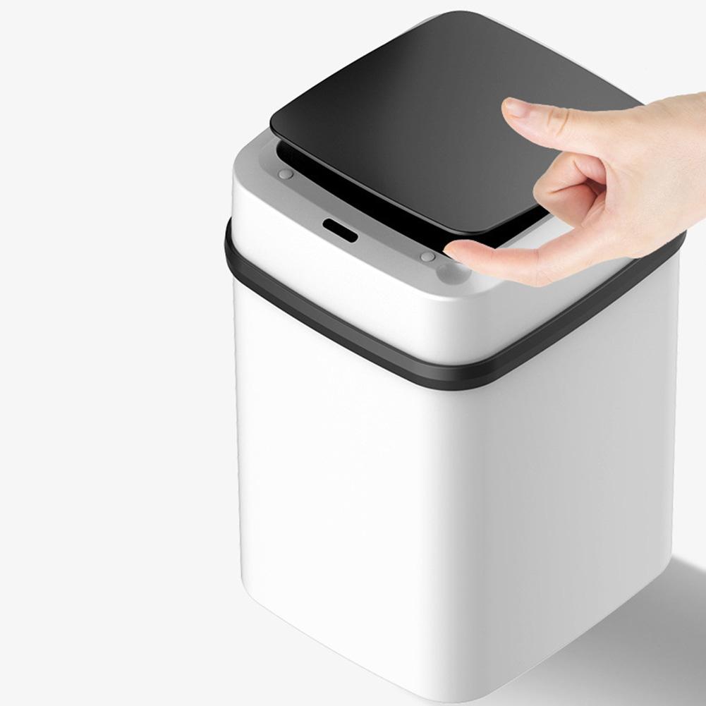 Verbesserter intelligenter Mülleimer 13L/15L Automatischer Sensor Mülleimer Küchenmülleimer Für Badezimmer Küche Müllwürfel Wohnzimmer