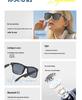 AI Bluetooth Translation Glasses: LC103-02 UV Color-Changing Lenses, Music & Call Functionality Sunglasses