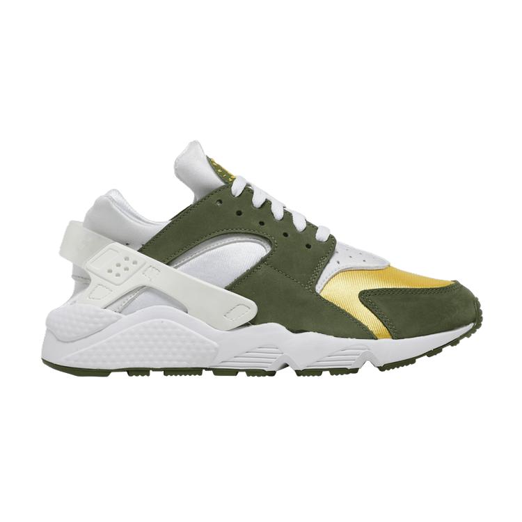 Stussy x Nike Air Huarache LE  Dark Olive  2021 36