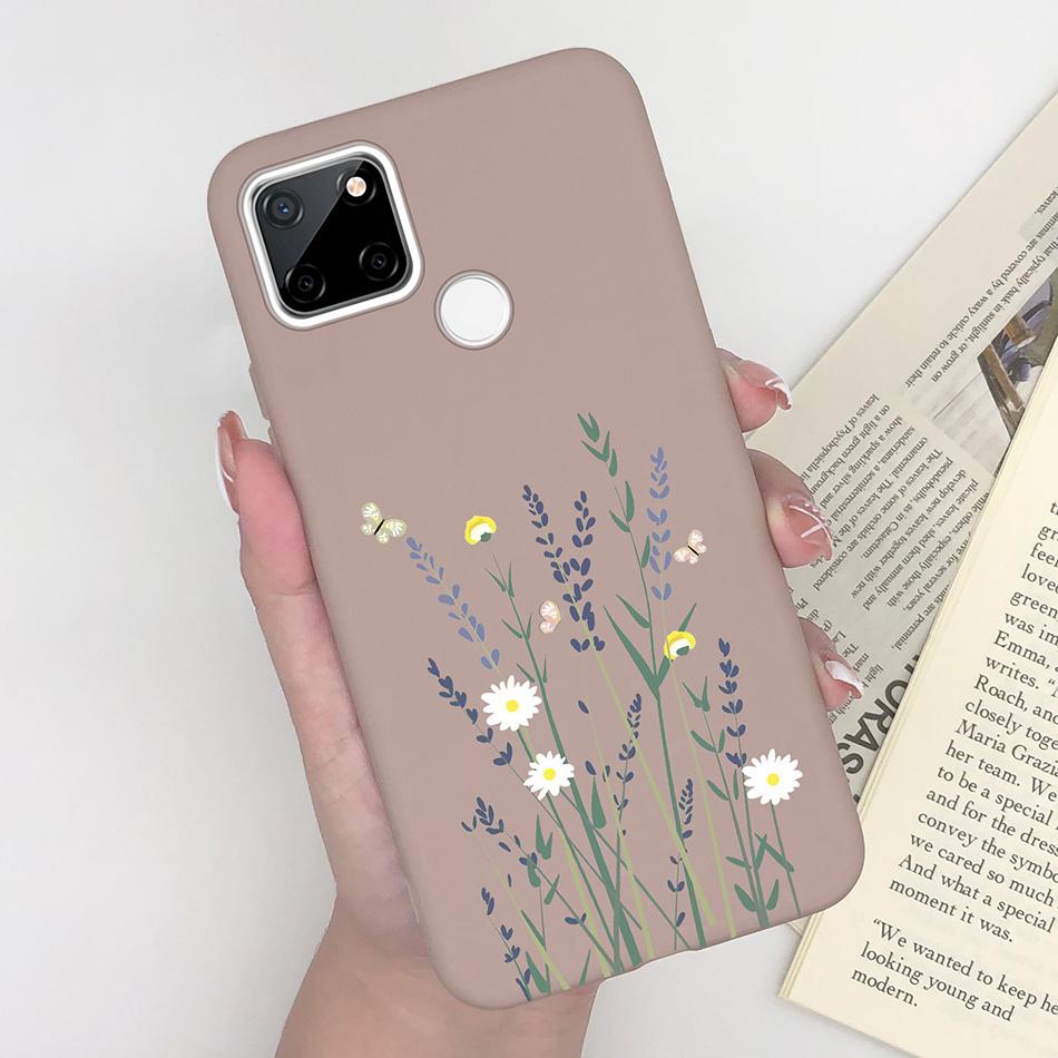 For OPPO Realme C25 C25S C25Y Case Cartoon Soft Silicone Matte Shockproof Phone Back Cover For Realme C 25 S Y Capa Funda Coque