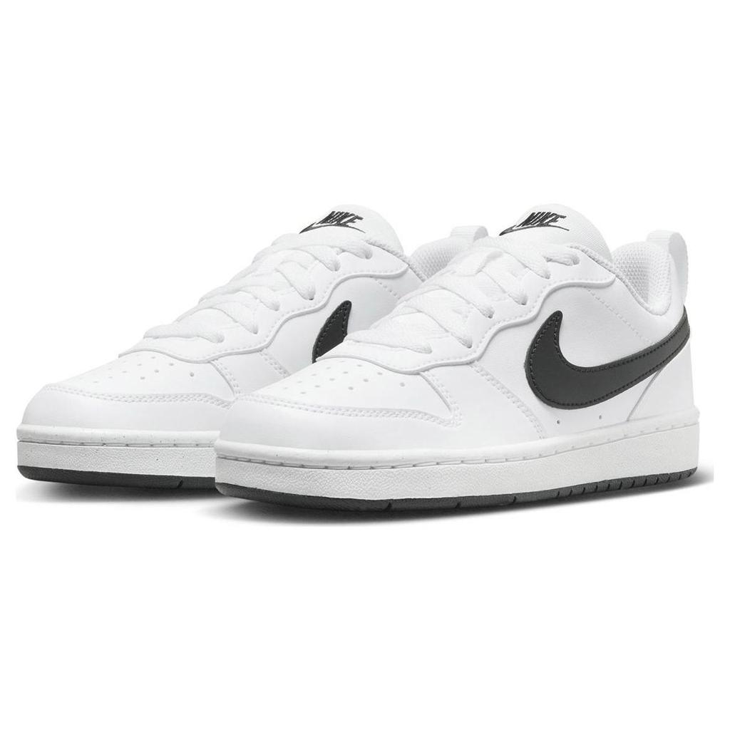 Nike Court Borough Low Recraft GS White Black Kids Sneakers DV5456-104