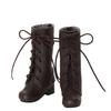 Azone International 1:6er Maßstab Schuhwerk Schnürung Halblange Stiefel Braun Puppen Outfit