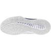Mizuno Thunder Blade Z Volleyball Club White x Sax x Size Shoes, Activities, Indoor, Wide, Lightweight, Indoor, Entry, Beginner, Navy, 24.0 cm, 2.5E