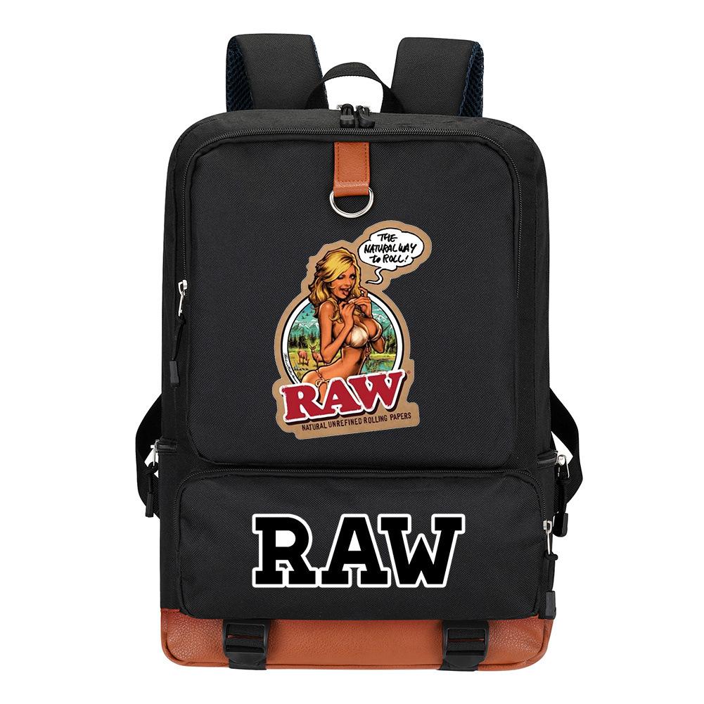 Raw Travel Backpack Men S And Women S Multifunctional Large Capacity Polyester Computer Bag Business Commuter Casual Backpack Backpack