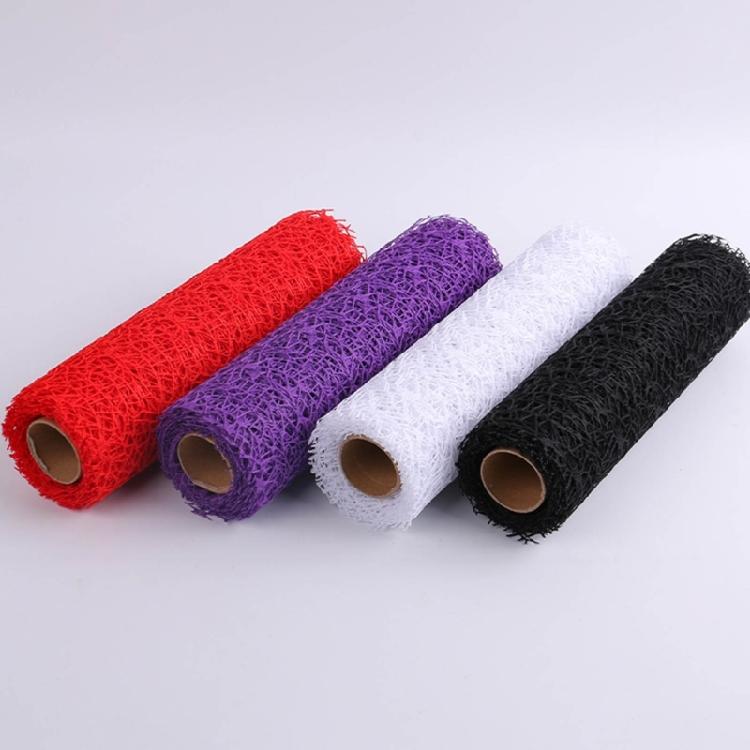 Flower Wrapping Mesh Paper Iregular Hollow Net Wrapper Flower Bouquet Paper for Home And Party Decors Wreath Making