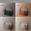 BLUE SINCERE Genuine Leather Crossbody Shoulder Lightweight Mini Boston Sacoche Smartphone Shoulder Perfect for Entrance and Graduation Ceremonies
