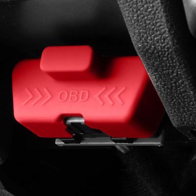 Siliconen Auto OBD Poort Afdekking Waterdicht Roestvrij OBD Poort Vergrendeling Beschermhoes Stof OBD Verstopping Doppen Voor Auto Accessoires