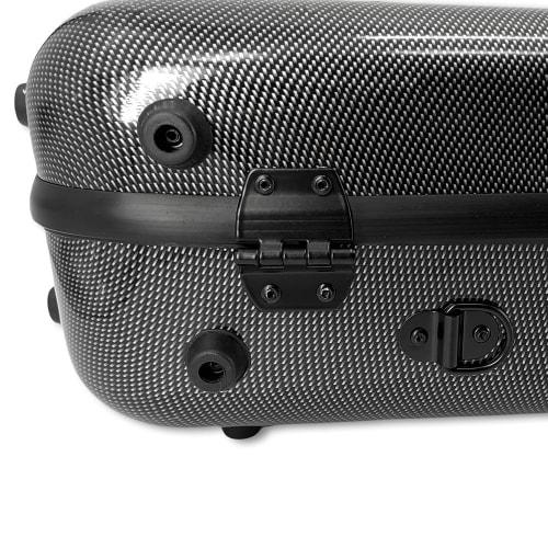 YoungMonic 16-inch Viola Case, Carbon Fiber Hard, Strong and Lightweight, for 15-17 Inch Violas, 2.5kg