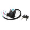 Motorcycle Ignition Switch Lock Fuel Gas Tank Oil Cap With 2 Keys Set For Harley Sportster 883 XL 883 Custom 1995-2003