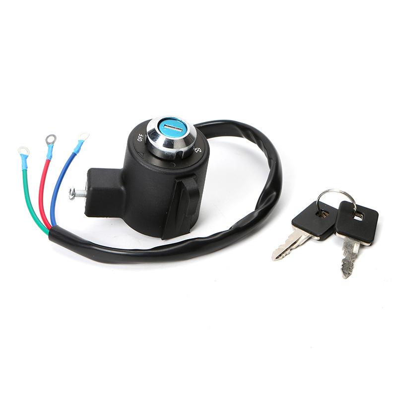 Motorcycle Ignition Switch Lock Fuel Gas Tank Oil Cap With 2 Keys Set For Harley Sportster 883 XL 883 Custom 1995-2003