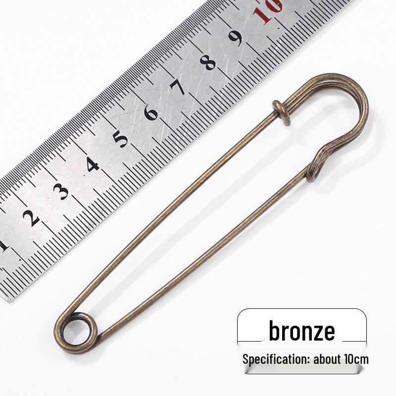 Große Sicherheitsnadel Schal Pullover Schnalle Brosche - Handgemachtes DIY Schmuckzubehör