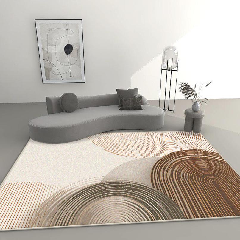 Simple Style Big Living Room Flannel Rugs Home Decoration Easy Clean Bedroom Carpet Washable Mat for Floor Lounge Rug Lounge