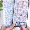 Cartoon Animal Sticker for Kid Craft Scrapbooking Journal Planner Phone Case Children Motivational Sticker for Rewarding