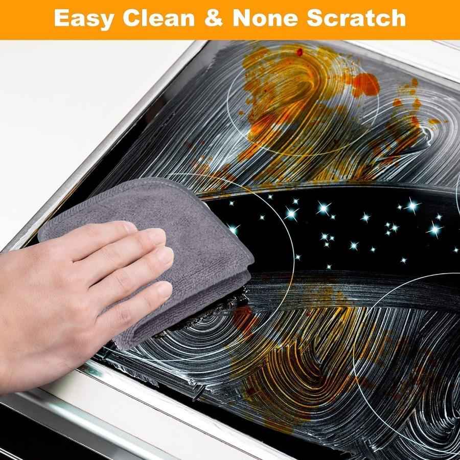 Wire Mesh Dish Cloths for Washing Dishes 3 PCS Non Scratch Wire Dishwashing Rags for Wet and Dry Multipurpose Steel Wire Dishcl