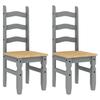 VidaXL Lot de 2 Chaises à Manger, Sièges à Dîner, Chaises de Repas, Meubles de Salle de Séjour Cuisine Maison Intérieur, 4005724