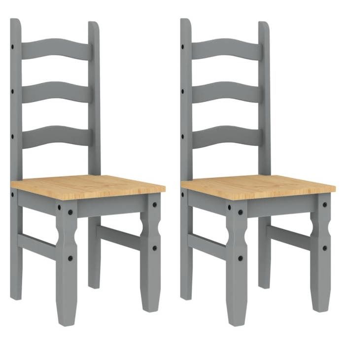 VidaXL Lot de 2 Chaises à Manger, Sièges à Dîner, Chaises de Repas, Meubles de Salle de Séjour Cuisine Maison Intérieur, 4005724