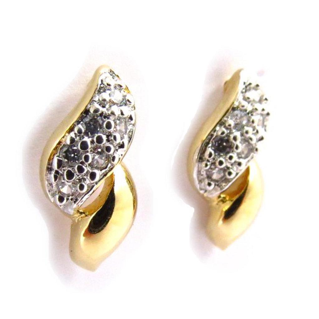 Les Trésors De Lily [C4985] - 'Hübsche' weiße Ohrringe