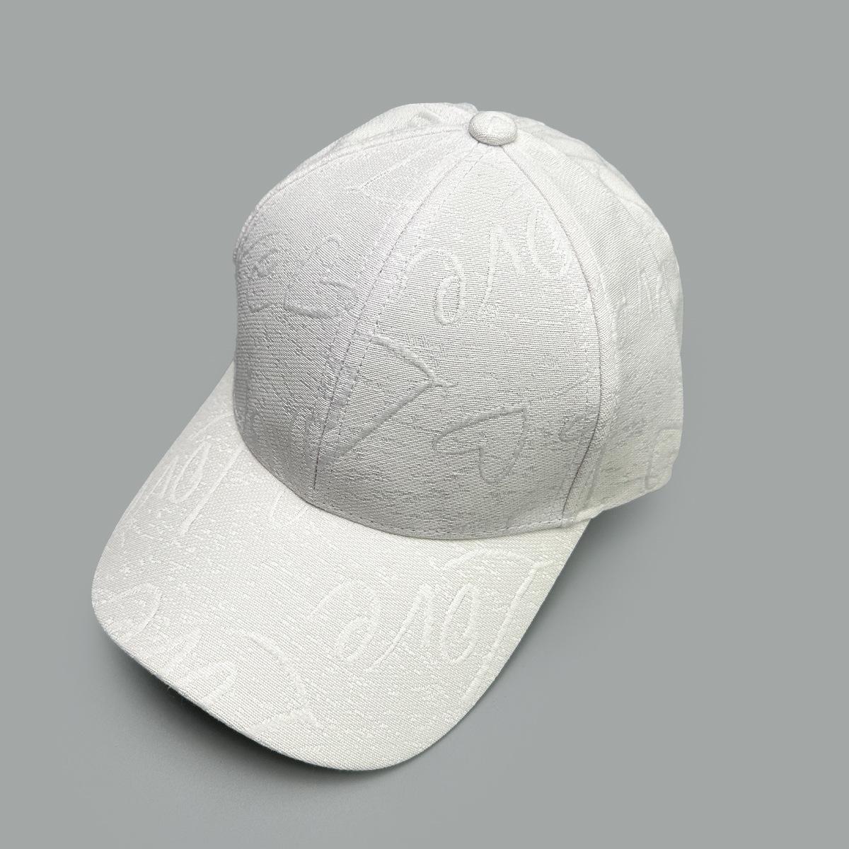 Spring And Summer Simple Fine Flash Letter Baseball Cap Men S And Women S Sunshade Casual Fashion Versatile Outdoor Cap 52-60cm
