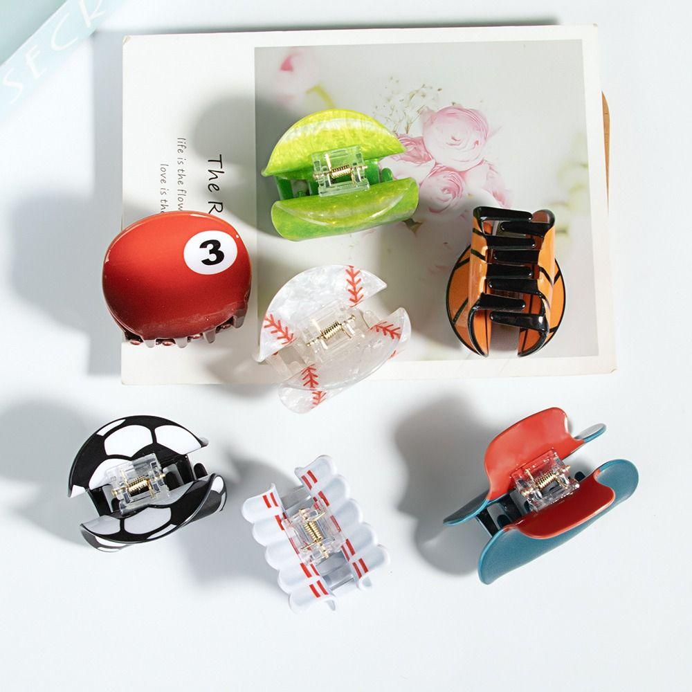 

Mini Baseball Hair Clip Fashion Hair Clamps Accessories Football Hair Claws