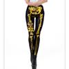 Skeleton 3D Printed Tight Pencil Pants 3D Print Skinny Pencil Pants