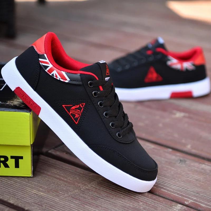 2025 Autumn Flat Canvas for Men Men's Sneakers Fashion Platform Vulcanized Shoe Outdoor Lightweight Sport Shoes Casual Shoes