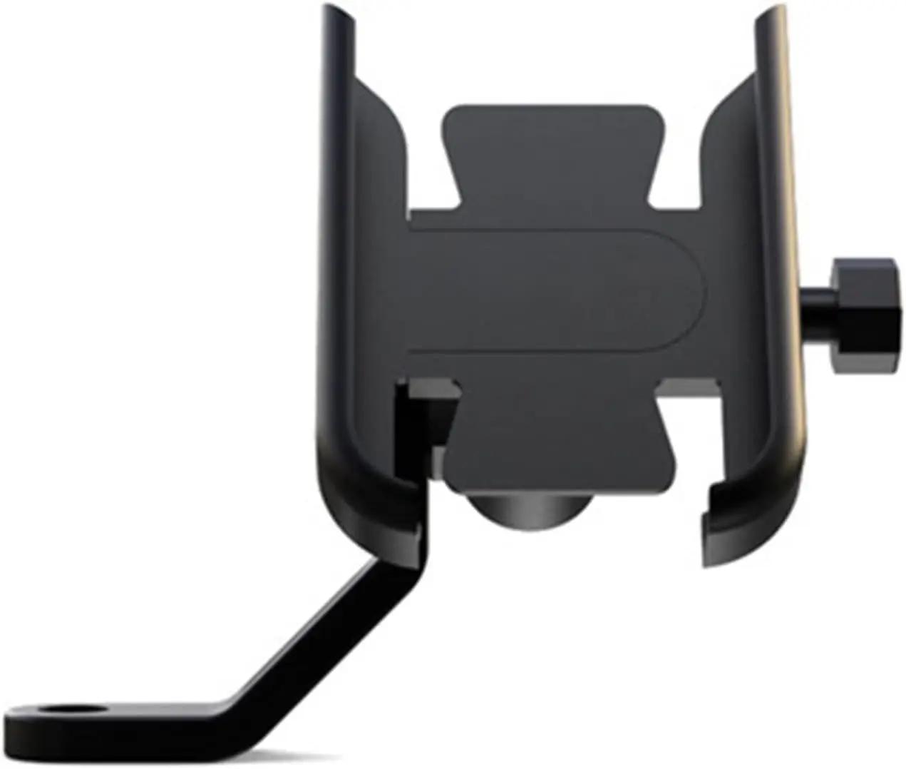 

Универсальный металлический держатель для телефона на мотоцикле, противоскользящий кронштейн из алюминиевого сплава, GPS-зажим, регулируемая подставка для телефона 4–6,5 дюймов