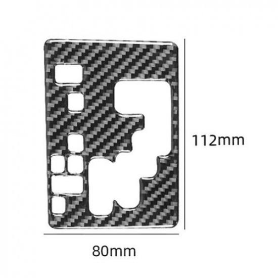 Fit For Highlander 2008-13 Carbon Fiber Center Console Gear Shift Panel Cover