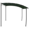 Gazebo 3 X 3 X 2.55 M Green Fabric and Aluminum 180 Gsm