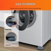 Universal Anti-Slip Washing Machine Riser Pads for Heightening and Shock Absorption