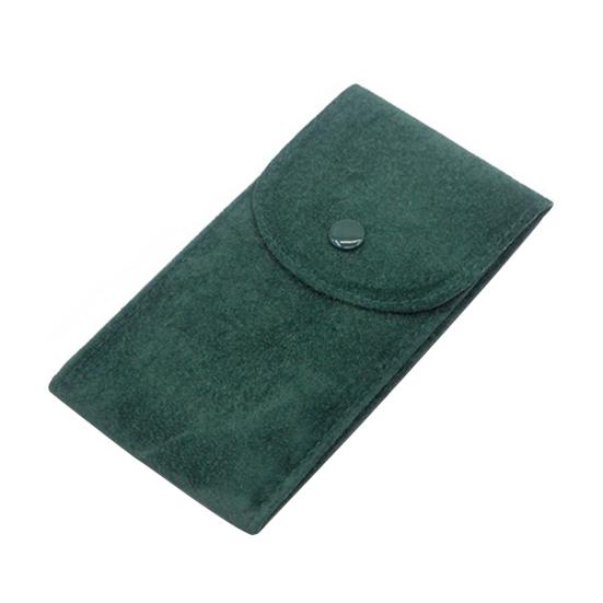 

Сумка для часов, износостойкая, устойчивая к царапинам, ударопрочная, с кнопкой, короткая, бархатная, с защелкой, портативная, для упаковки ювелирных изделий, для ежедневного использования зелёный