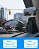 Phinus Set Automotive Auxiliary Side Blind Spot Support Mirror for Safe Driving Rearward Accident Rearview 2-Piece Mirror, Driver/Passenger Side,