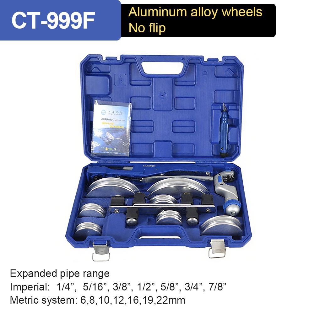 Manual Tube Bender Copper Tube Bending Tool Set Manual Tube Bending Machine for 5-12MM Air Conditioning Aluminum Copper Tube