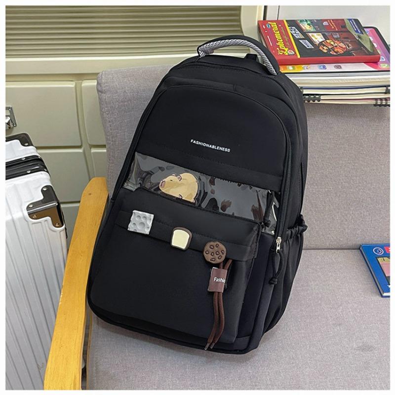 New High-value and Fresh Macaron Backpack, Lightweight and Large-capacity Backpack for Junior High School Students