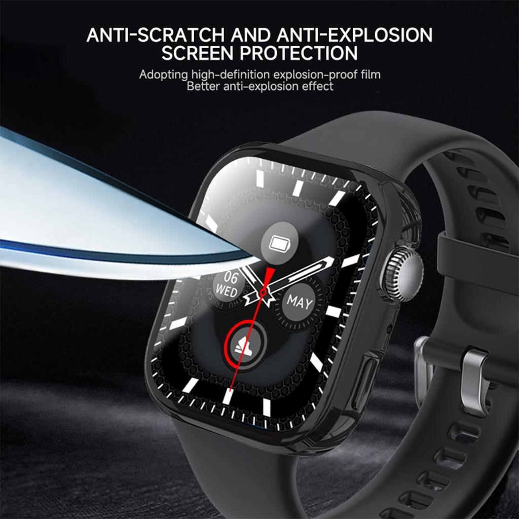NEW Tempered Glass+PC Case For Huawei Watch Fit 4/4 Pro Cover All-Around Screen Protector Watch Cases For Huawei Fit 4 Accessory