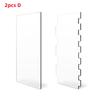 2/5pcs Acrylic Cake Scraper Decorating Contour Stripe Cake Comb Saw Tooth Smoother Buttercream Scraper For Frosting, Mousse