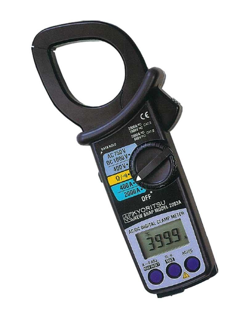 

Kyoritsu Electric Meter (KYORITSU) 2003A Cue Snap ACDC current measurement clamp meter