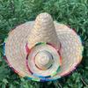 1Pcs Unisex Mexican Beach Hat Sunscreen 14cm/35cm/43cm Sun Protection Hat Children's Performance Flavors Halloween Hat
