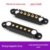 5-Pin Magnetic Connector with Solder Wire and Bend-Resistant Male & Female Gold-Plated Spring Pin Contacts