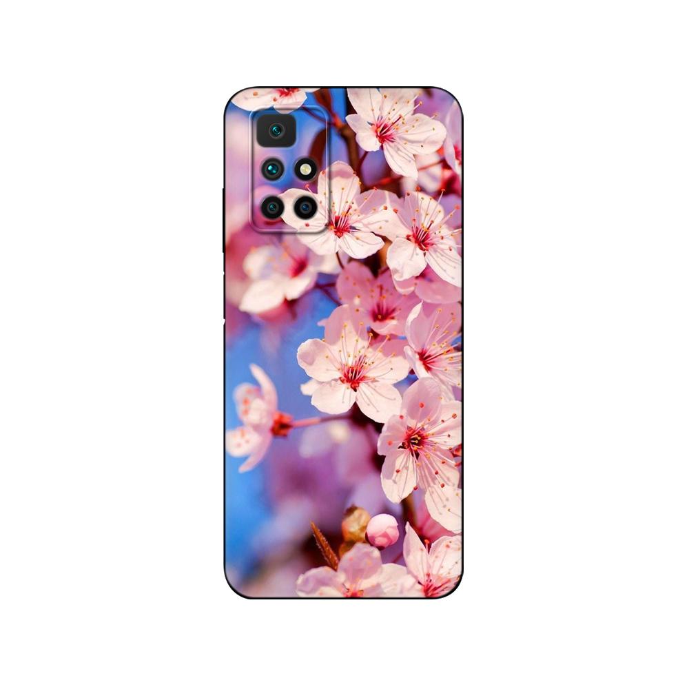 Para Redmi 10 Funda Silicona Cubierta Trasera Funda para Teléfono Para xiaomi Redmi 10 6.5 pulgadas Redmi 10 2022 global parachoques etui funda tpu negra