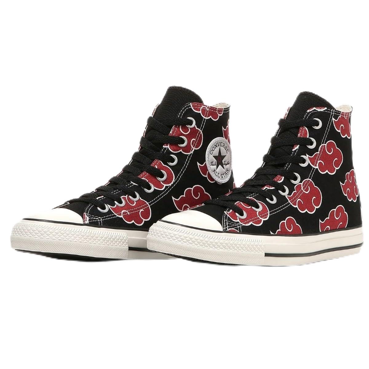 

CONVERSE All Star HI Naruto Shippuden Итачи Учиха Дизайн Акацуки Высокие Кеды 29.0см Текстильная Обувь Унисекс
