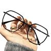 New Fashion Large Frame Myopia Glasses - Hot Selling Cold Tea Plano Style