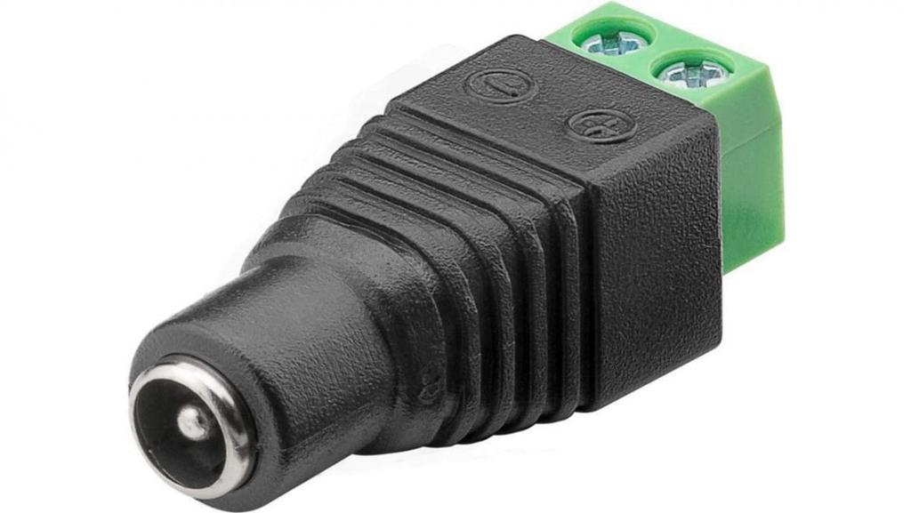 Gniazdo Dc (5,50 X 2,10Mm) - Mocowanie Śrubowe 76743 /10Szt./