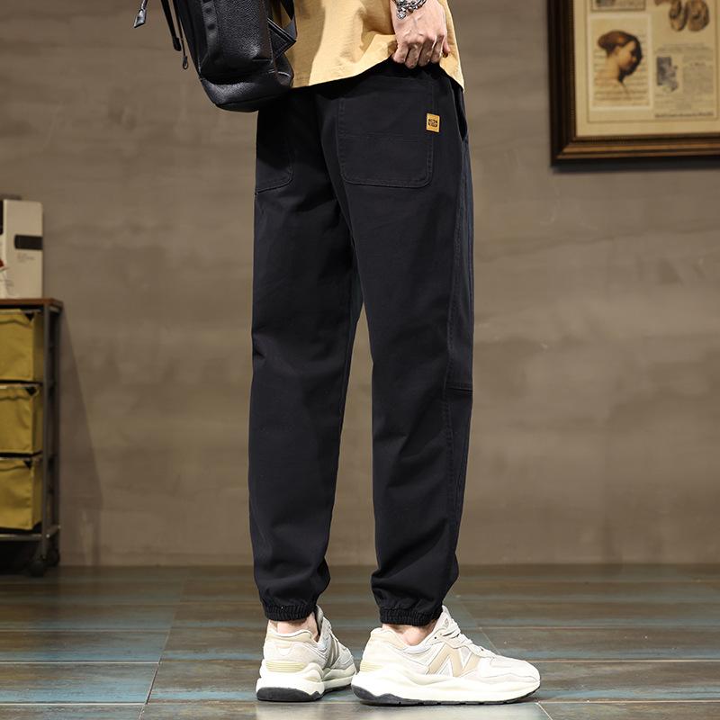 Casual Pants for Men's Spring and Autumn Ties Casual Pants for Men's Spring Cotton Casual Pants