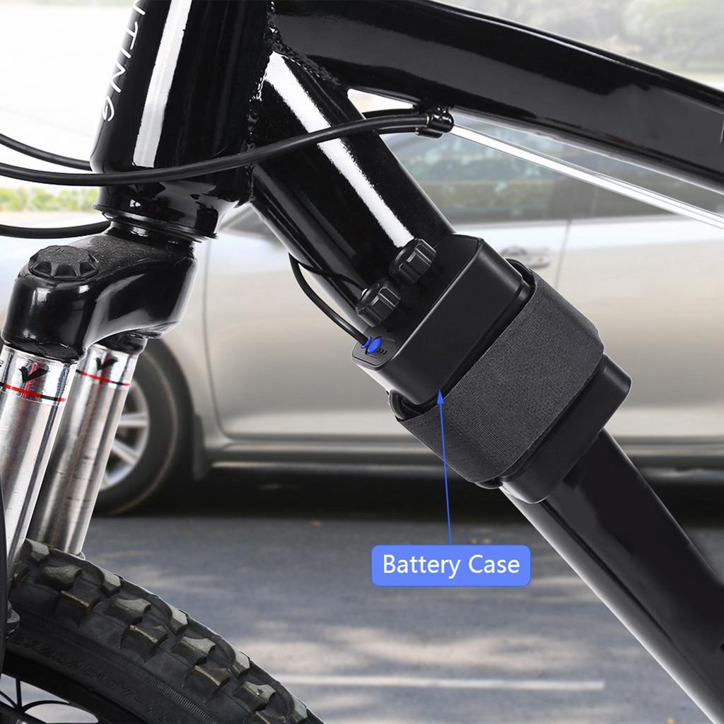 Waterproof Battery Pack Case Box for 6 Batteries for Bicycle Lamp & Smartphone