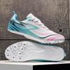 Estudiantes de deportes entrenando zapatillas de correr para hombre, clavos de atletismo para velocidad, mujer, 8 clavos, competición deportiva profesional para niños