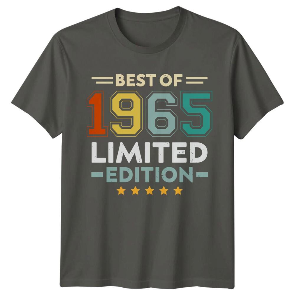 Best Of 1965 Unisexs T Shirt 61st Birthday Gift Limited Edition Tee