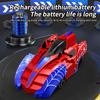 Dual Mode Wall-climbing Vehicle Stunt Wall-climbing Car Electric Remote-controlled Car with Rechargeable Lithium Battery for Boy Christmas Gifts Toy