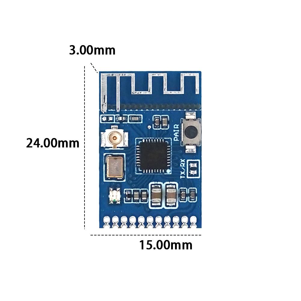 KCX_EMITER Bluetooth-Compatible 5.3 Module Audio Transmitter Module Stereo GFSK Transceiver Earphone Board Stereo Module