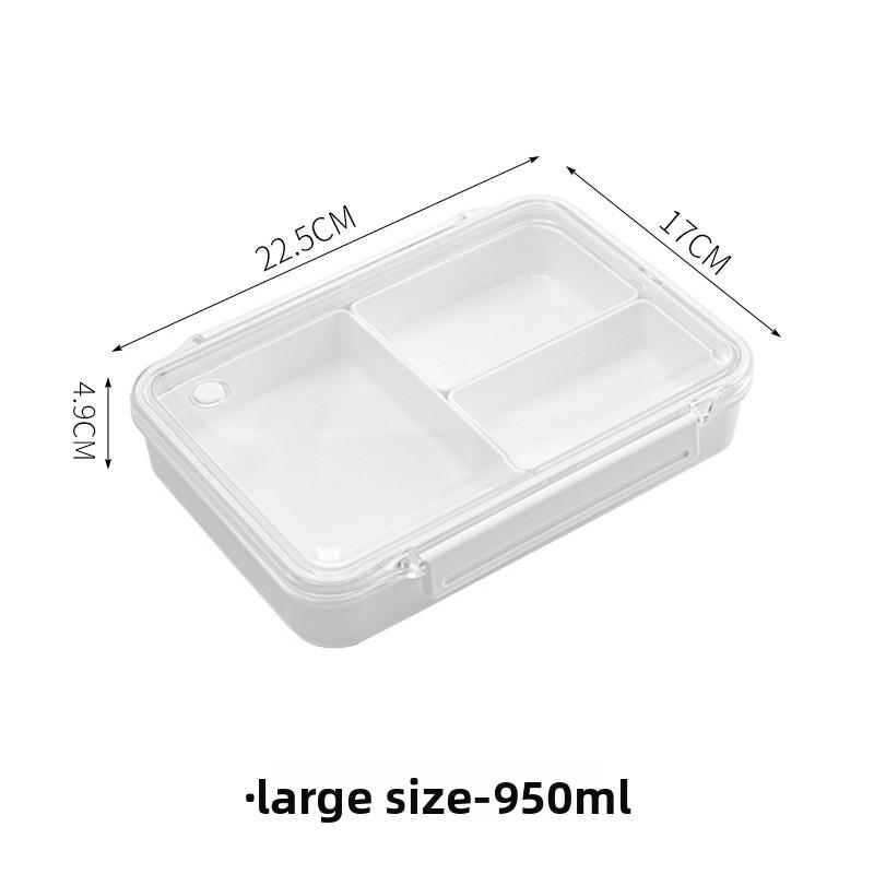 

Портативный ланч-бокс для детей с пищевым покрытием для сохранения свежести, подходит для начальной школы и детского сада Large